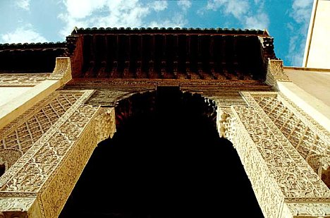 Bild Vermauertes Tor zu den Saadiergräbern, Marrakesh [Foto: Jürgen Rauteberg]