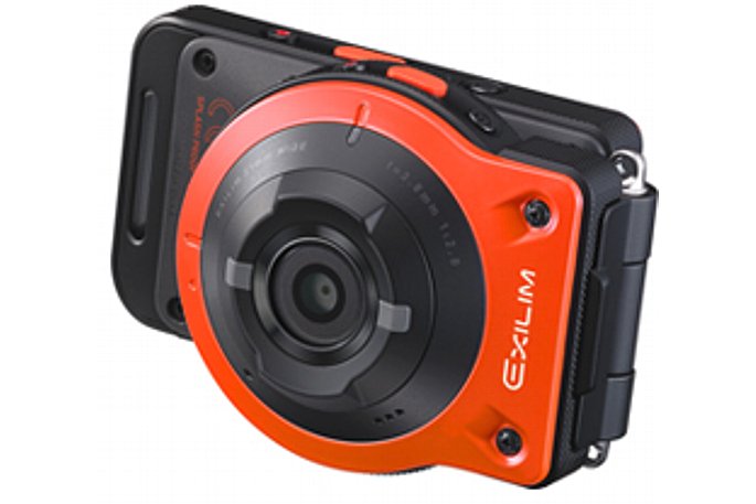 Bild Casio Exilim EX-FR10 – hier zusammengesteckt zu einer fast konventionellen Kamera. [Foto: Casio]