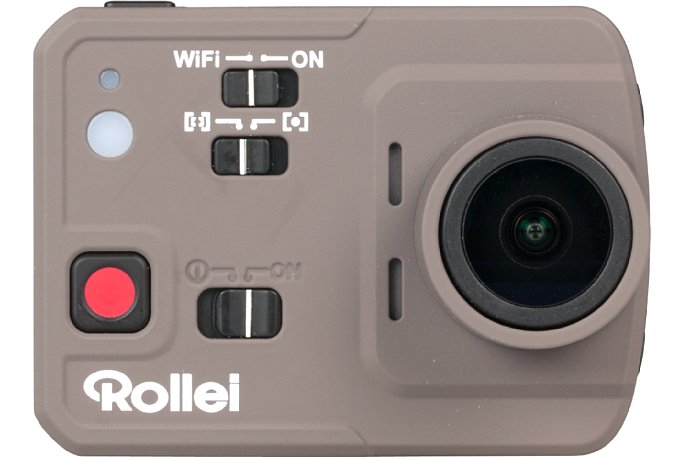 Bild Die Rollei 7S WiFi wird, wie auch die 6S WiFi, mitunter mit Schiebeschaltern bedient, weshalb du sie unter Wasser nicht ein- oder ausschalten kannst. [Foto: MediaNord]
