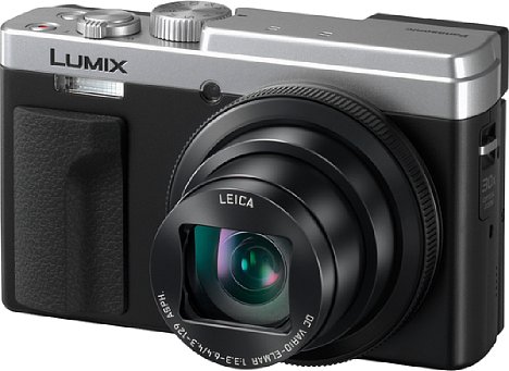 Bild Als Reisezoomkamera bietet die Panasonic Lumix DC-TZ96 im 41,6 Millimeter schlanken, 327 Gramm leichten Gehäuse ein optisches 30-fach-Zoom von 24-720 Millimeter mit 20 Megapixel Foto- und 4K Videoauflösung. [Foto: Panasonic ]