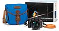 Knapp 1.400 Euro soll das Leica V-Lux 5 Explorer Kit kosten. Es enthält neben der Kamera die Billingham Hadley Digital als passende Tasche sowie den aus Kletterseil gefertigten Trageriemen "Leica Rope Strap Glowing Red designed by COOPH". [Foto: Leica]
