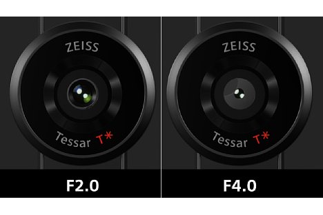 Bild Die Hauptkamera des Sony Xperia Pro-I bietet eine zweistufige Blende. [Foto: Sony]