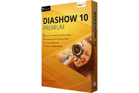 Bild Die DiaShow 10 Premium ist die Version mit dem "geringsten" Funktionsumfang. [Foto: Aquasoft]