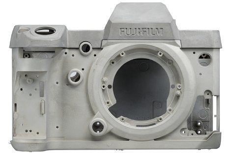 Bild Der Chassis-Rohling der Fujifilm X-H1. [Foto: Fujifilm]
