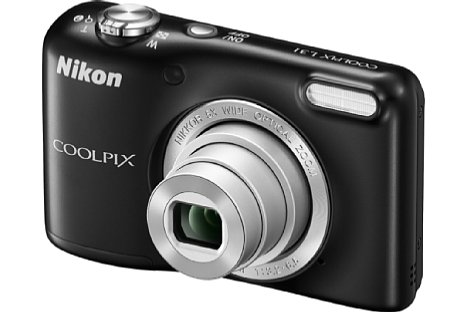 Bild Die Nikon Coolpix L31 bietet ebenfalls ein optisches Fünffachzoom, löst aber lediglich 16 Megapixel auf. [Foto: Nikon]