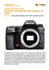 Pentax K-5 IIs mit smc DA* 55 mm 1.4 SDM Labortest, Seite 1 [Foto: MediaNord]