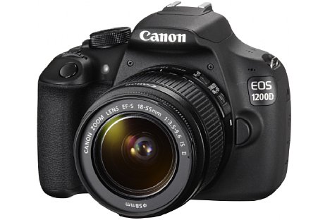 Bild Die neue Canon EOS 1200D besitzt nun einen 18 Megapixel auflösenden CMOS-Sensor in APS-C-Größe (Crop-Faktor 1,6). [Foto: Canon]