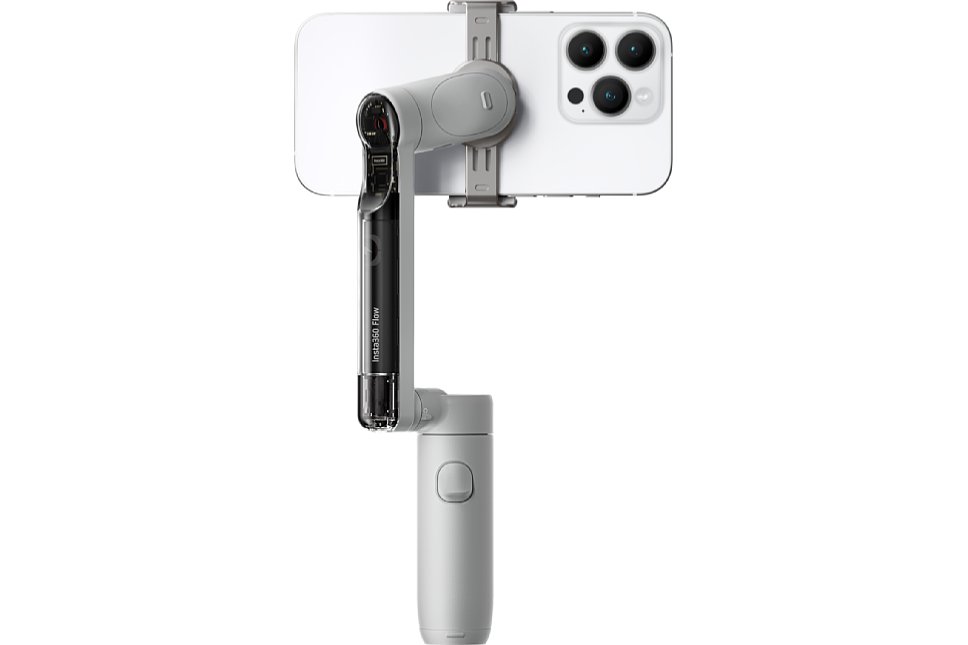 Bild Insta360 Flow Smartphone Gimbal von der Rückseite. [Foto: Insta360]