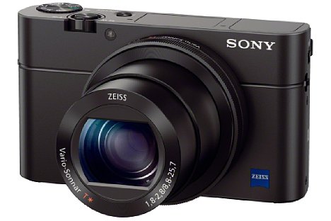 Bild Die äußerst kompakte Sony Cyber-shot DSC-RX100 III bietet ein F1,8-2,8 lichtstarkes 2,9-fach-Zoom, das einen kleinbildäquivalenten Brennweitenbereich von 24-70 mm abdeckt. [Foto: Sony]