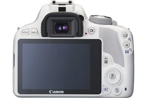 Bild Bei der Canon EOS 100D handelt es sich laut einer Canon-Studie vom 1. November 2013 um die weltweit kleinste und leichteste DSLR. [Foto: Canon]
