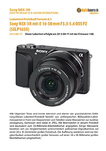 Sony NEX-3N mit E 16-50 mm 3.5-5.6 OSS PZ (SEL-P1650) Labortest, Seite 1 [Foto: MediaNord]