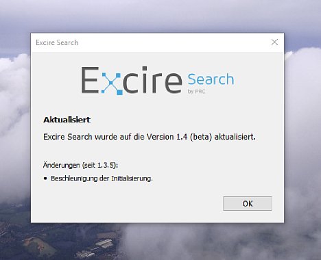 Bild Excire Search gibt es aktuell in der Version 1.3.5 oder als 1.4 (beta). [Foto: MediaNord]