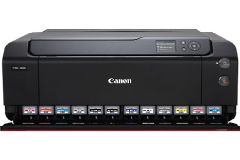 Bild Der Canon ImagePrograf Pro-1000 lässt sich per WLAN, LAN und USB ansteuern. [Foto: Canon]