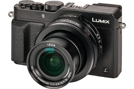 Bild Die Panasonic Lumix DMC-LX100 besitzt ein fest verbautes Objektiv mit einer Brennweite von 10,9 bis 34 Millimeter, das einen kleinbildäquivalenten Brennweitenbereich von 24 bis 75 Millimeter abdeckt. [Foto: MediaNord]