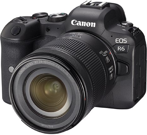 Bild Die Canon EOS R6 besitzt einen zur Bildstabilisierung beweglich gelagerten 20-Megapixel-Kleinbild-Sensor und zeichnet Videos mit 1,06-fachem Crop bei 4K60p auf. [Foto: Canon]