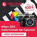 Nikon Z Kameras mit DX-Sensor jetzt mit bis zu 100 € Sofortrabatt bei Calumet. [Foto: Calumet]