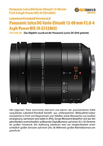 Panasonic Leica DG Vario-Elmarit 12-60 mm F2.8-4 ASPH. Power O.I.S. mit Lumix DC-GH5 Labortest, Seite 1 [Foto: MediaNord]