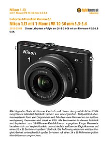 Nikon 1 J3 mit 1-Mount VR 10-30 mm 3.5-5.6 Labortest, Seite 1 [Foto: MediaNord]