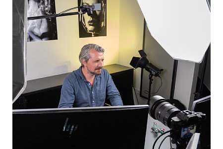 Manuel Quarta bei der Produktion des Schulungs-Videos 'Nikon Z-System Spezial'. [Foto: MediaNord]