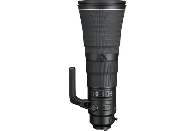 Bild Nikon setzt beim AF-S Nikkor 600 mm 1:4E FL ED VR die neuesten Technologien ein: Fluoritglas, Nanokristallvergütung, elektromagnetisch gesteuerte Blende und ein Schutzglas mit Fluorbeschichtung. [Foto: Nikon]