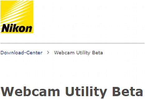 Bild Nikon Webcam Utility Beta [Foto: MediaNord]