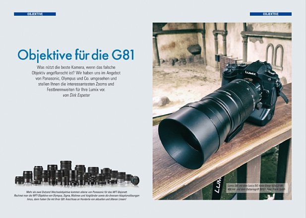 Lumix G81 System Fotoschule. [Foto: Point of Sale]