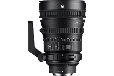 Bild Das Sony FE 28-135 mm 1:4 (SEL-P28135G) ist speziell für Videofilmer konzipiert und kostet 2.500 Euro. [Foto: Sony]