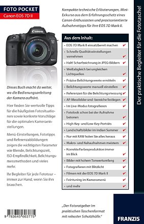 Foto Pocket Canon EOS 7D Mark II. [Foto: Franzis]