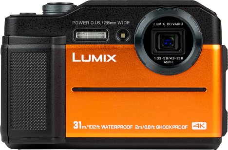 Bild Die Panasonic Lumix DC-FT7 ist in Orange, Schwarz und maritimem Blau erhältlich. [Foto: MediaNord]
