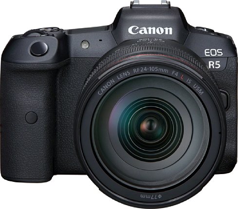 Bild Canon EOS R5 mit RF 24-105 mm 4L IS USM. [Foto: Canon]