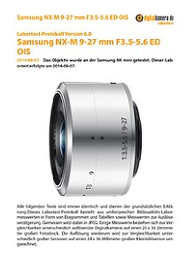 Samsung NX-M 9-27 mm F3.5-5.6 ED OIS mit NX mini Labortest, Seite 1 [Foto: MediaNord]
