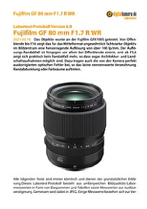 Fujifilm GF 80 mm F1.7 R WR mit GFX100S Labortest, Seite 1 [Foto: MediaNord]