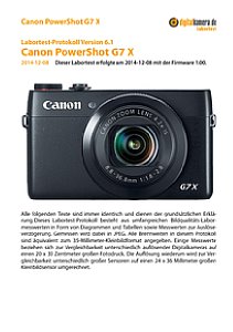 Canon PowerShot G7 X Labortest, Seite 1 [Foto: MediaNord]