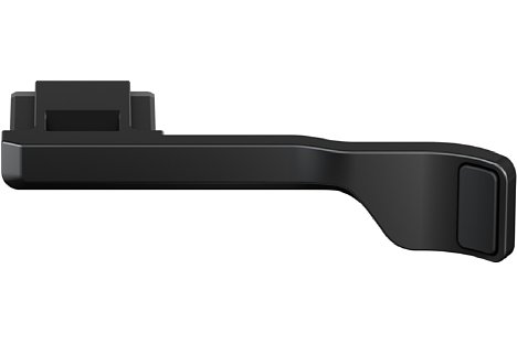 Bild Die optionale Daumenstütze Fujifilm TR-XE4 wird in den Blitzschuh geschoben und bietet eine stabile Daumenauflage. [Foto: Fujifilm]