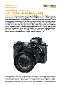 Nikon Z 7II mit 24-70 mm F4 S Labortest, Seite 1 [Foto: MediaNord]