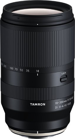 Bild Tamron 18-300 mm F3.5-6.3 Di III-A VC VXD. [Foto: Tamron]