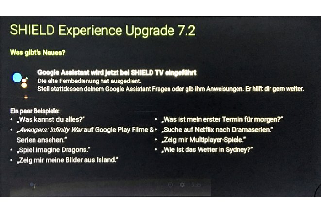 Bild Nvidia Shield Experience Upgrade 7.2: Die Nvidia Shield TV Hardware wird vom Hersteller laufend mit Updates versorgt. [Foto: MediaNord]