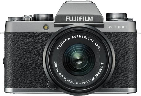 Bild Die X-T100 ist die erste spiegellose Einsteiger-Systemkamera von Fujifilm mit elektronischem Sucher. [Foto: Fujifilm]