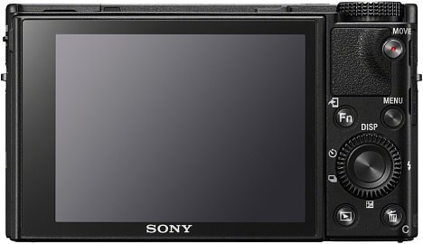 Bild Als erste Kamera der RX100-Serie verfügt die Sony RX100 VI über einen Touchscreen zum punktgenauen Fokussieren und Auslösen. Er lässt sich um 90 Grad nach unten und 180 Grad nach oben klappen. [Foto: Sony]