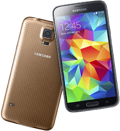 Bild Samsung Galaxy S5 in Copper Gold. [Foto: Samsung]
