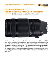 Fujifilm XF 100-400 mm F4.5-5.6 R LM OIS WR mit X-Pro2 Labortest, Seite 1 [Foto: MediaNord]
