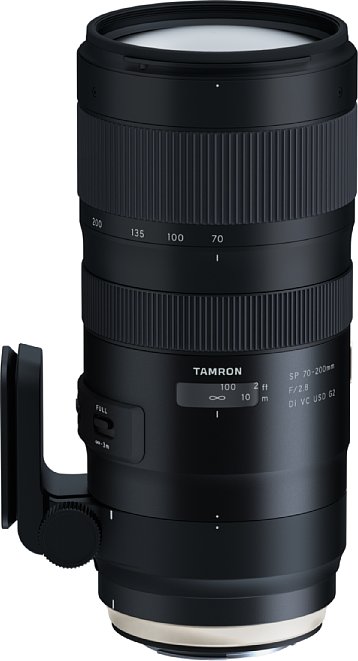 Bild Das Tamron SP 70-200 mm F2.8 Di VC USD G2 verfügt über Verbesserungen bei der optischen Konstruktion, dem Bildstabilisator sowie Autofokus. [Foto: Tamron]