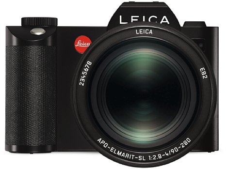 Bild Leica SL mit APO-Vario-Elmarit-SL 1:2,8-4/90-280 mm. [Foto: Leica]