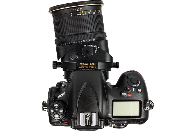 Bild Nikon 45 mm Tilt Shift Objektiv - Tilted links. [Foto: MediaNord]