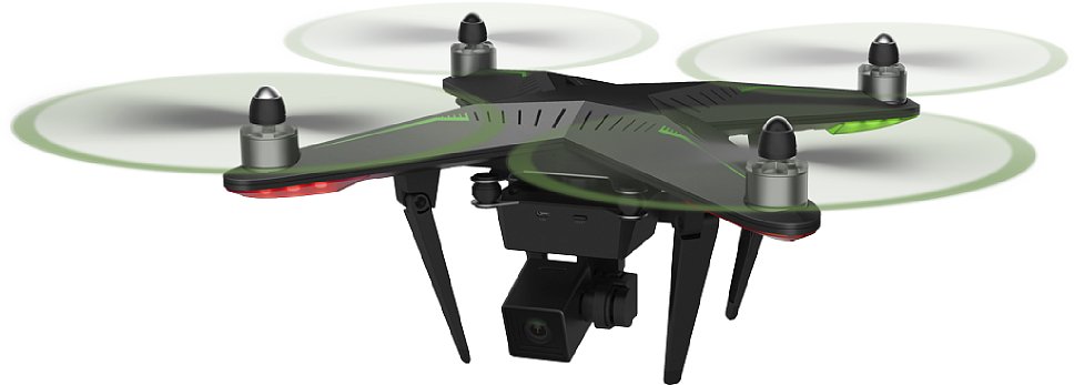 Bild Die Xplorer Vision Drone ist relativ kompakt und leicht und hat ein stylisches Gehäuse. Dennoch soll die Flugzeit bis zu 25 Minuten mit einer Akkuladung betragen. [Foto: XIRO]