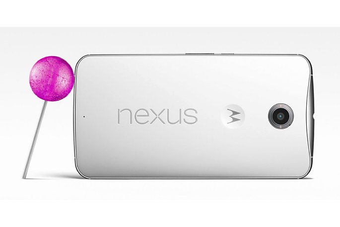 Bild Auf dem Nexus 6 ist Android 5.0 Lollipop ist vorinstalliert. [Foto: Google]