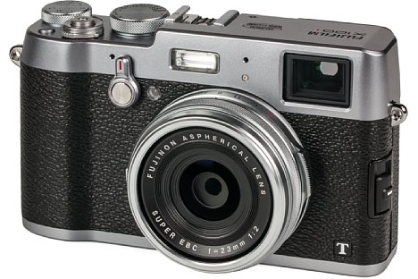 Bild Die aus robustem Metall gefertigte Fujifilm X100T sieht aus wie eine klassische Messsucherkamera. [Foto: MediaNord]