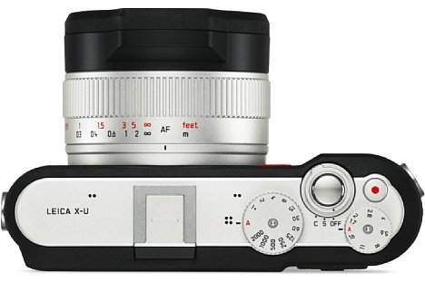 Bild Mit Schärfering, Beliochtungszeitenrad und Blendenrad lässt sich die Leica X-U (Typ 113) sehr einfach bedienen. [Foto: Leica]