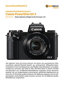 Canon PowerShot G5 X Labortest, Seite 1 [Foto: MediaNord]