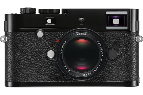 Bild Die Leica M-P wird in Schwarz (wie hier) sowie in Silber zum Preis von 6.700 Euro angeboten. [Foto: Leica]